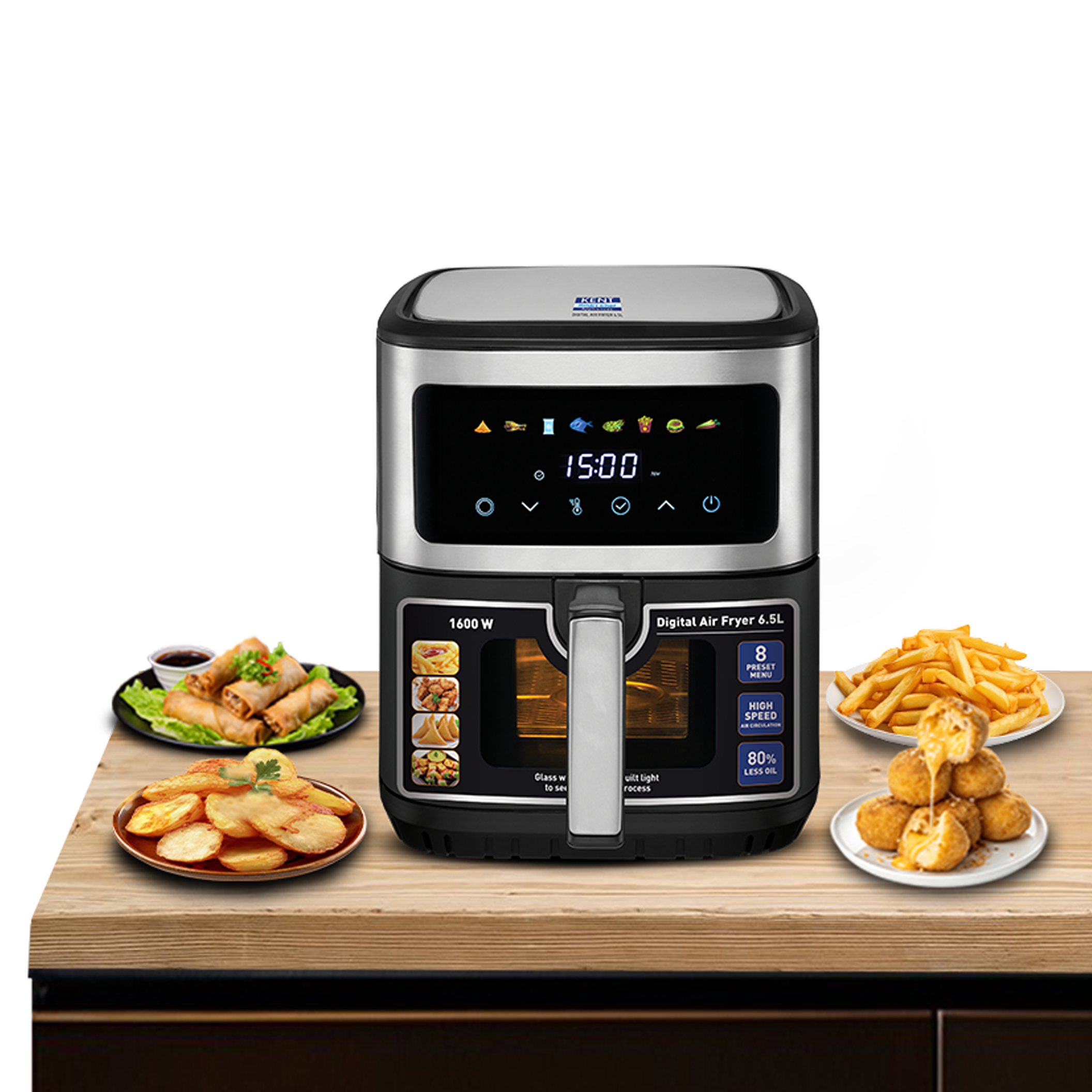 KENT Digital Air Fryer 6.5L