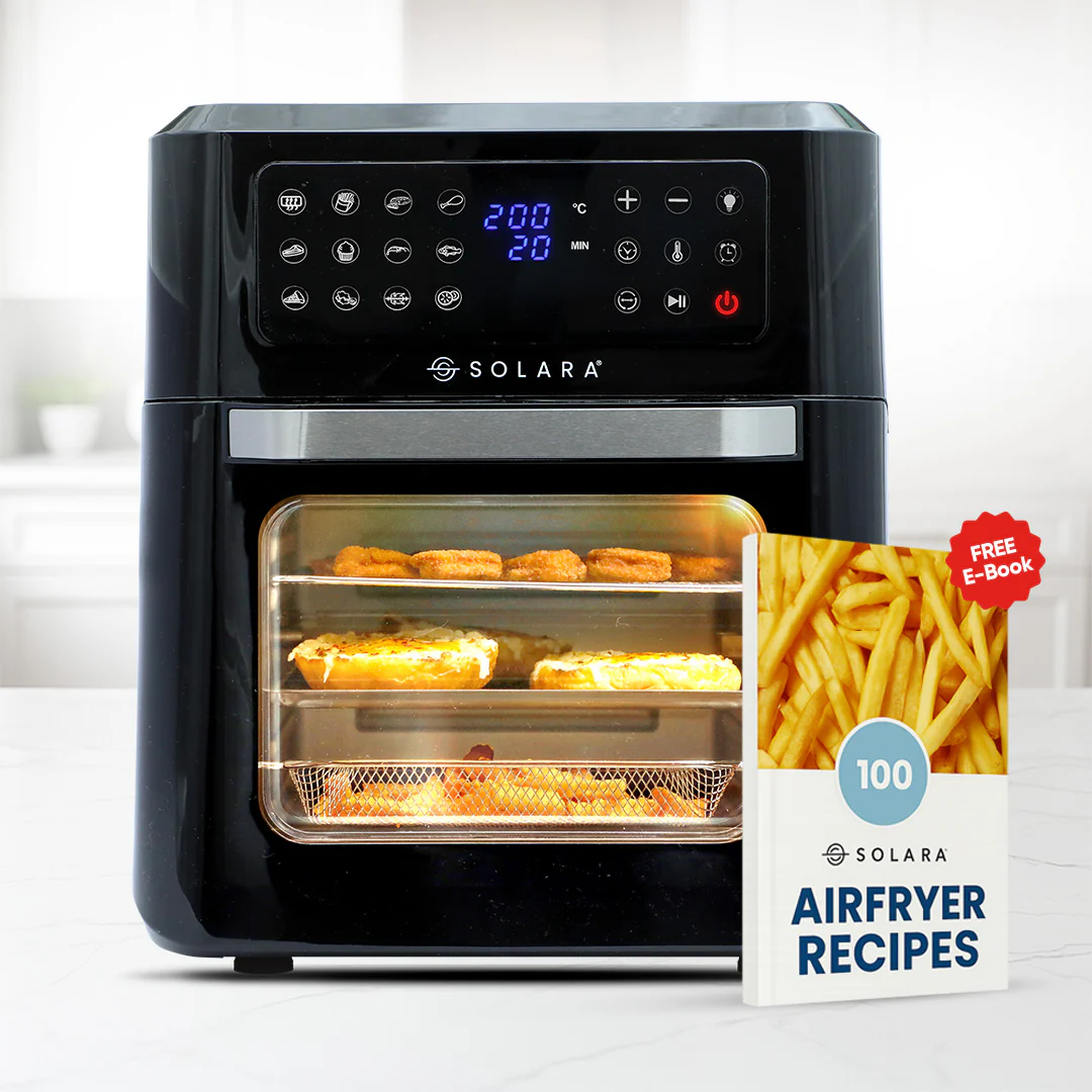 SOLARA Large Digital Air Fryer Oven (12L)